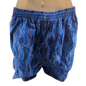 Vintage 90s Speedo Neon Retro Swim Trunks Shorts Mesh Lined Mens XL
